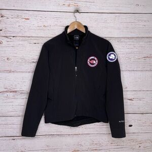 The North Face APEX vintage black full zip jacket